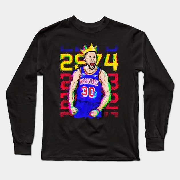 3 Point King Long Sleeve T-Shirt by teeleoshirts